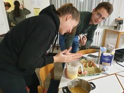Waffelteig machen